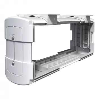 Dataflex Viewlite computerhouder - bureau 100, 30 kg, ABS-kunststof, wit