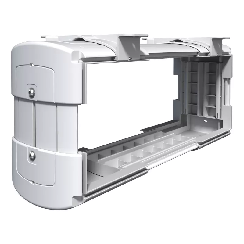 Dataflex Viewlite computerhouder - bureau 100, 30 kg, ABS-kunststof, wit