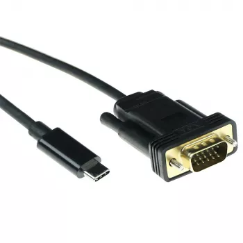 USB Type-C naar VGA-conversiekabel ACT SB0032 2 meter