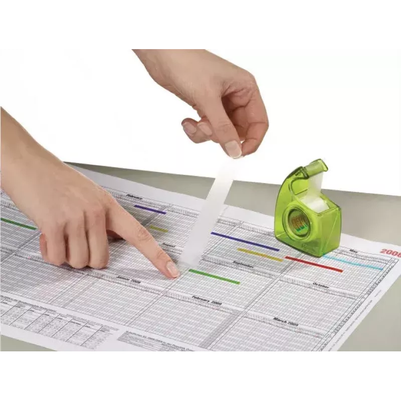 Tafelafroller Tesa 57956-00000-00 kunststof groen
