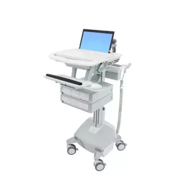 Multimediawagen Ergotron StyleView aluminium grijs wit