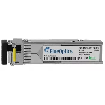 SFP-transceivermodule BlueOptics SFP-GIG-BB LX/LC EEC-BO glasvezel 20000 m