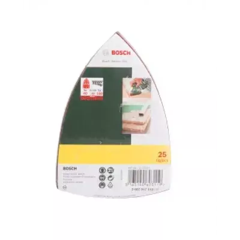 Bosch 2607017112 25 stuks schuurblad