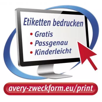 Zelfklevende etiketten Avery L7632-25