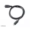 USB-kabel Akasa C/Micro-B 1m zwart