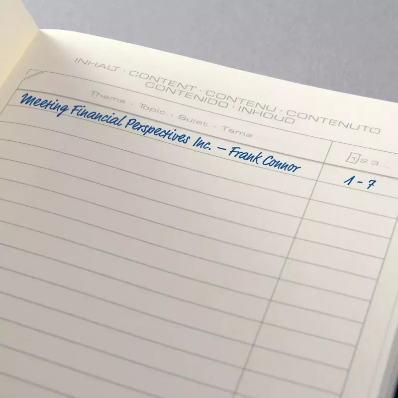 Schrijfnotitieboek Sigel CONCEPTUM 194 vel Zwart