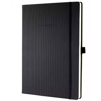 Schrijfnotitieboek Sigel CONCEPTUM 194 vel Zwart