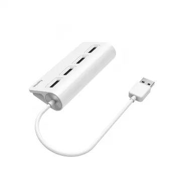 Hama 00200120 Interface-hub USB 2.0 480 Mbit/s Wit