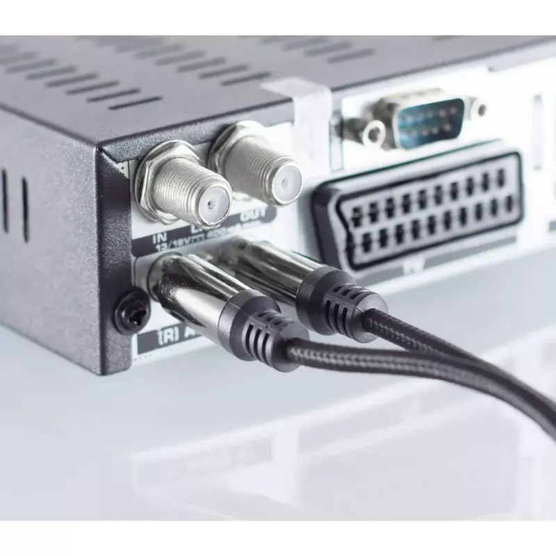 Audiokabel ShiverPeaks BS20-41255 2,5 m 2xRCA zwart