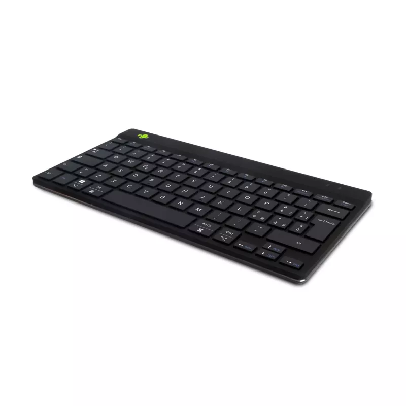 R-Go Tools ergonomisch toetsenbord R-Go Compact Break, compact toetsenbord met pauzesoftware, QWERTY (IT), Bluetooth, zwart