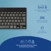 R-Go Tools ergonomisch toetsenbord R-Go Compact Break, compact toetsenbord met pauzesoftware, QWERTY (IT), Bluetooth, zwart