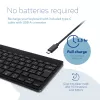 R-Go Tools ergonomisch toetsenbord R-Go Compact Break, compact toetsenbord met pauzesoftware, QWERTY (IT), Bluetooth, zwart