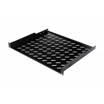 Equip EZFS-19-1-60-B Vaste plank 19 inch 1U 60 cm, zwart