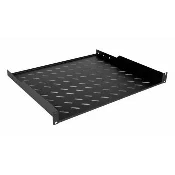 Equip EZFS-19-1-60-B Vaste plank 19 inch 1U 60 cm, zwart