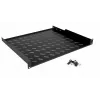Equip EZFS-19-1-60-B Vaste plank 19 inch 1U 60 cm, zwart