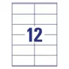 Zelfklevend etiket rechthoek AVERY LR3424-10