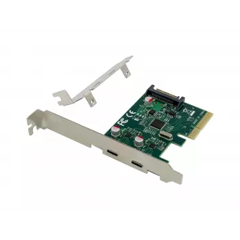 Conceptronic EMRICK13G 2-poorts USB 3.2 Gen 2 Type-C PCIe-kaart
