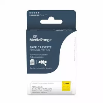 MediaRange MRBTZ631S etikettenband compatibel met Brother TZ-631S
