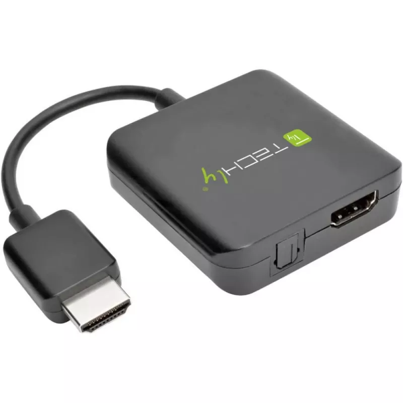 Techly HDMI-audio-extractor stereo/audio 5.1 kanalen 4K 3D IDATA HDMI-VGA8