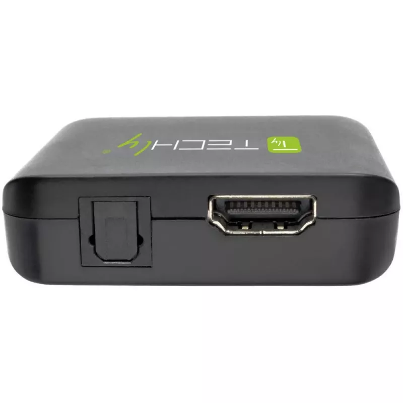 Techly HDMI-audio-extractor stereo/audio 5.1 kanalen 4K 3D IDATA HDMI-VGA8