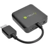 Techly HDMI-audio-extractor stereo/audio 5.1 kanalen 4K 3D IDATA HDMI-VGA8
