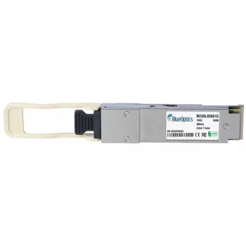 Glasvezel-transceivermodule BlueOptics AOM-MMA1B00-C100D-MLN-BO QSFP28 100m