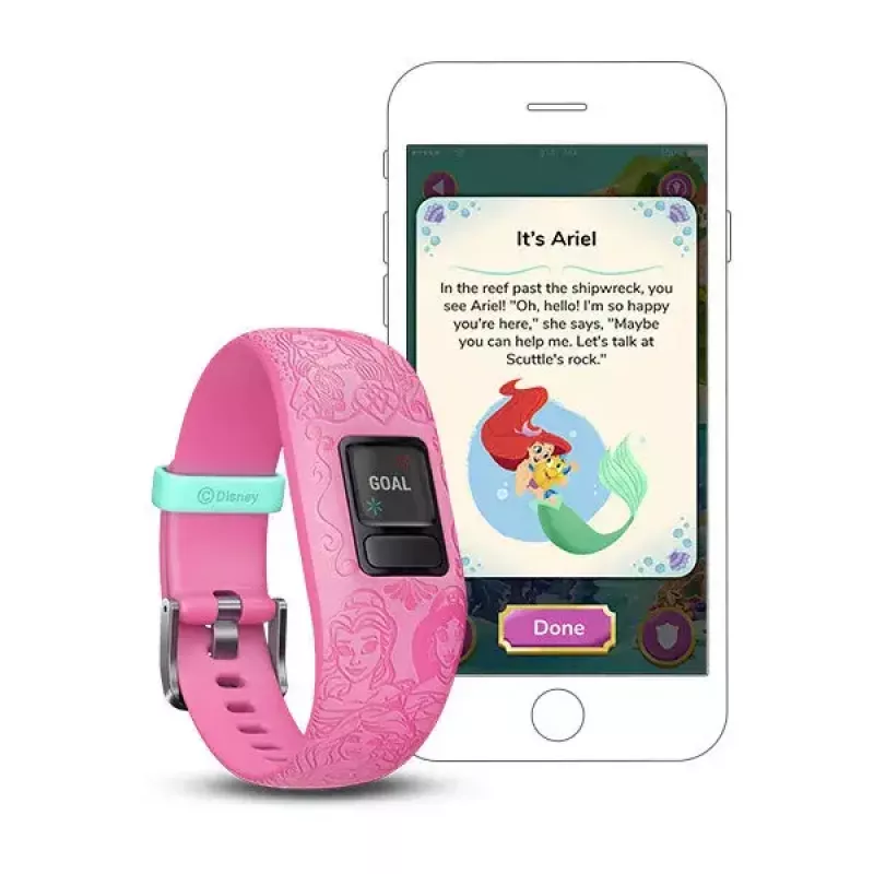 Armband-activiteitstracker Garmin Vivofit Jr.2 roze MIP-display 88x88