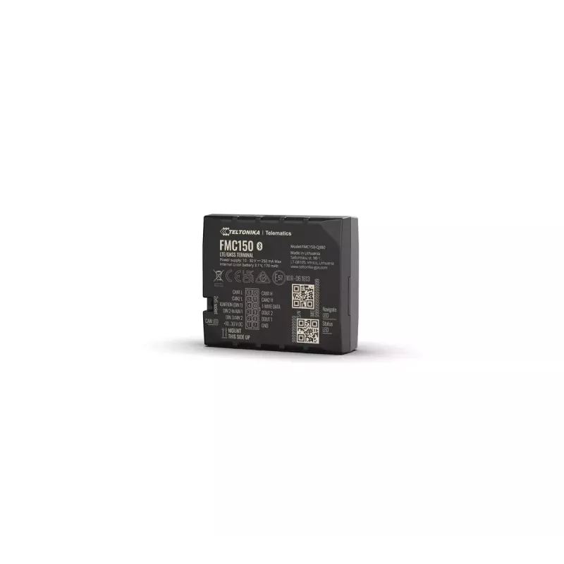 GPS-tracker Teltonika FMC150 auto zwart 0,128 GB accu 6h
