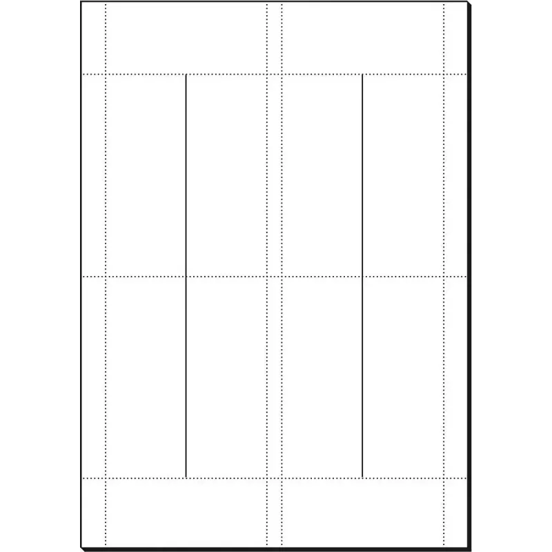 Printeretiketten wit Sigel DP046