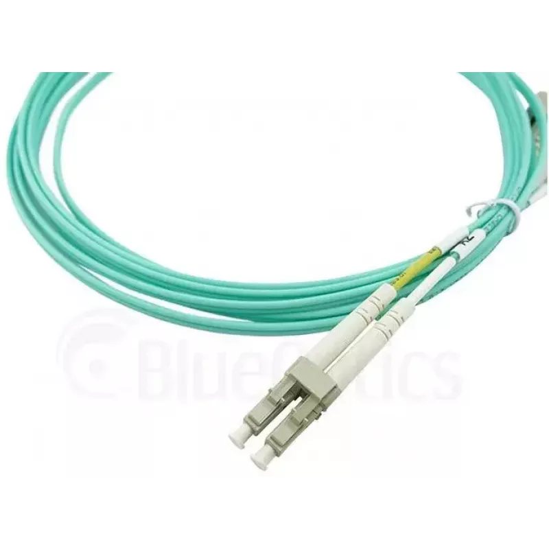 BlueOptics 050502K512000002M-BO Duplex glasvezel-patchkabel (Corning-compatibel), LC-UPC/LC-UPC, multimode OM3 50/125 µm, 2 m