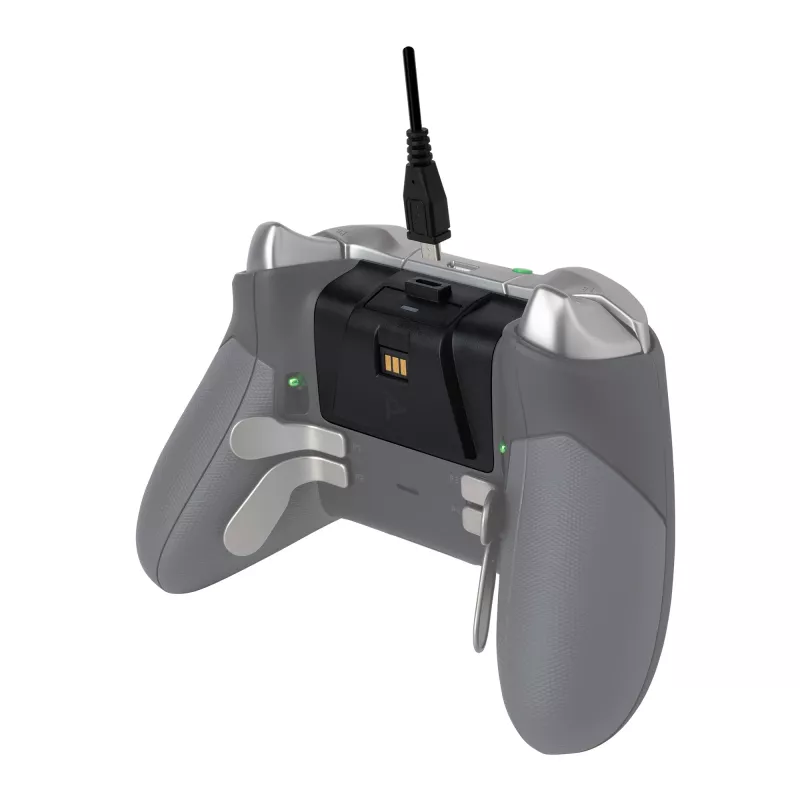 PDP Gaming Play & Charge Kit, Xbox One, gaming-controlleraccu, zwart, polycarbonaat, 3 m, Microsoft