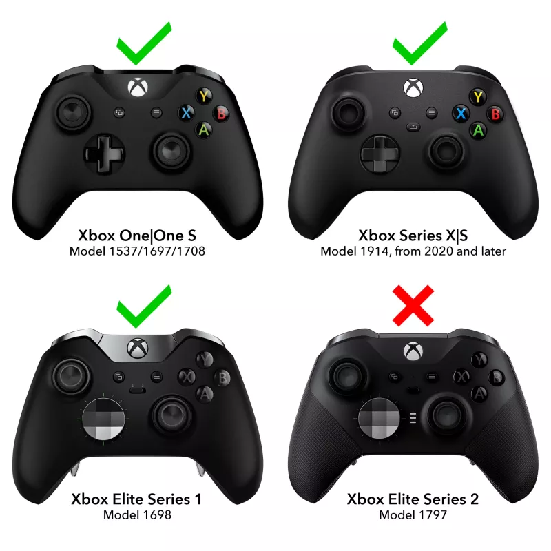 PDP Gaming Play & Charge Kit, Xbox One, gaming-controlleraccu, zwart, polycarbonaat, 3 m, Microsoft