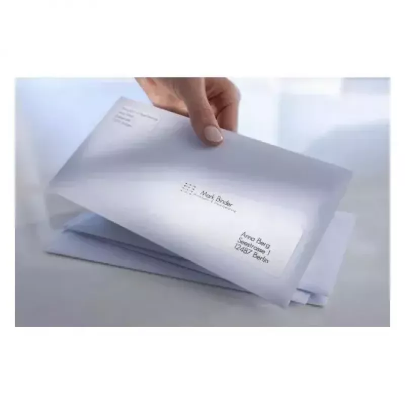 Zelfklevend etiket Avery L7636-25 afgeronde rechthoek