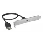 ICY BOX USB Type-C backpanel met interne USB Type-E aansluiting
