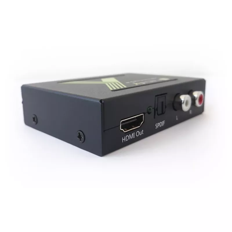 Techly audio-extractor HDMI SPDIF + cinch R/L IDATA HDMI-EA, 5 V, 77 mm, 64 mm, 23 mm, 351 g