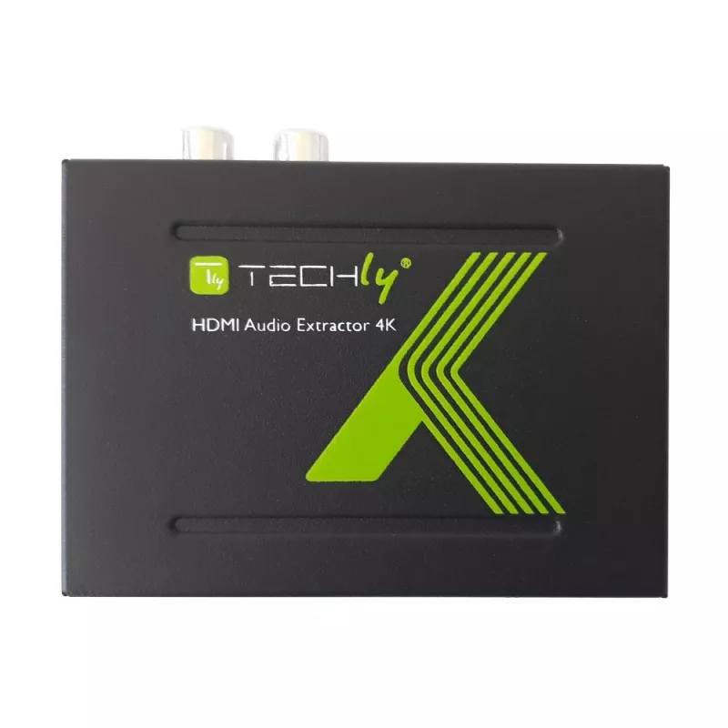 Techly audio-extractor HDMI SPDIF + cinch R/L IDATA HDMI-EA, 5 V, 77 mm, 64 mm, 23 mm, 351 g