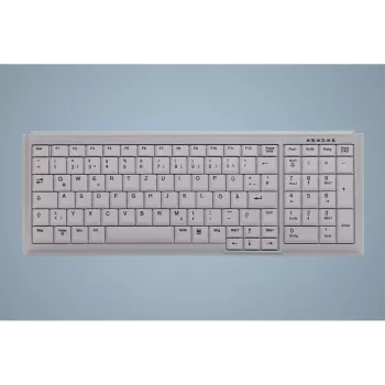 Active Key AK-7000 toetsenbord industrieel PS/2 US Engels wit bedraad schakelaars