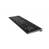 Toetsenbord Logickeyboard LKB-LPWB-A2PC-FR universeel USB AZERTY Frans zwart