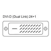 Techly monitorkabel DVI digitaal M/M Dual Link 3 meter (DVI-D) ICOC DVI-8130