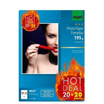 Fotopapier A4 Sigel T1155 hoogglans