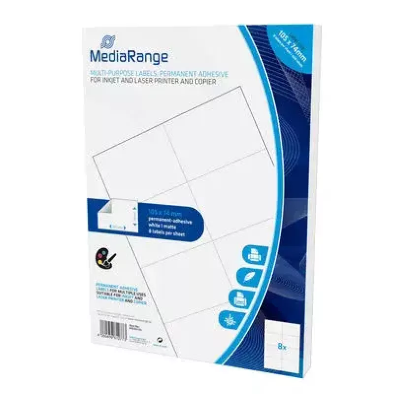 Zelfklevende etiketten MediaRange MRINK145