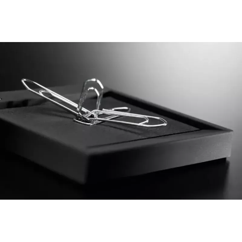 Paperclipsdispenser Sigel Cintano S zwart kunstleer