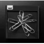 Paperclipsdispenser Sigel Cintano S zwart kunstleer