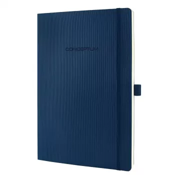 Schrijfboek Sigel Conceptum A4 194 vel blauw