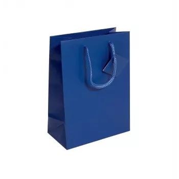 Geschenkzak Sigel GT504 blauw monochroom 170x90x230 mm