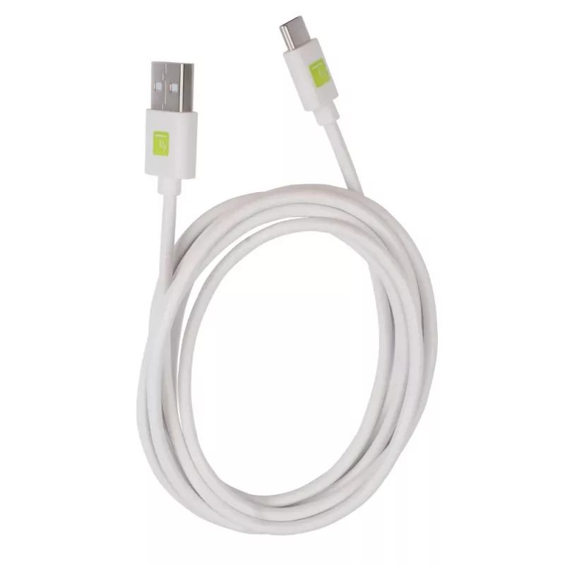 Techly ICOC MUSB20-CMAM20TW USB-kabel USB 2.0 2 m USB A USB C wit