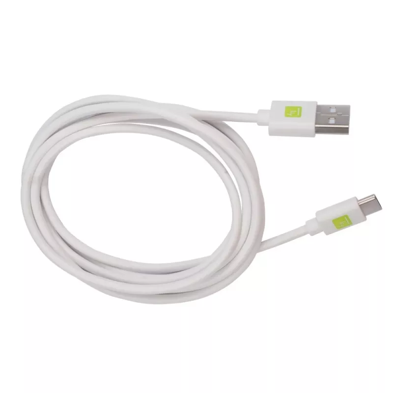 Techly ICOC MUSB20-CMAM20TW USB-kabel USB 2.0 2 m USB A USB C wit
