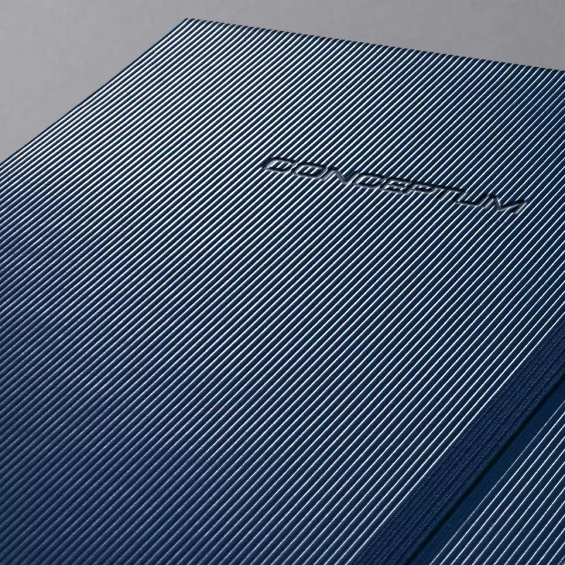 Schrijfnotitieboek Sigel CONCEPTUM A5 194 vel blauw