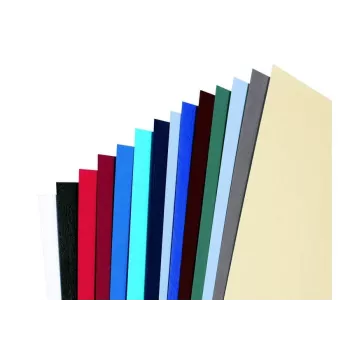 GBC Binding Covers LeatherGrain A4 250 g/m², A4, karton, zwart, 250 g/m², 210 mm, 300 mm
