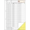 Sigel KG429 kasboek met belastingstrook (EDV), A4, 2 x 50 pagina's